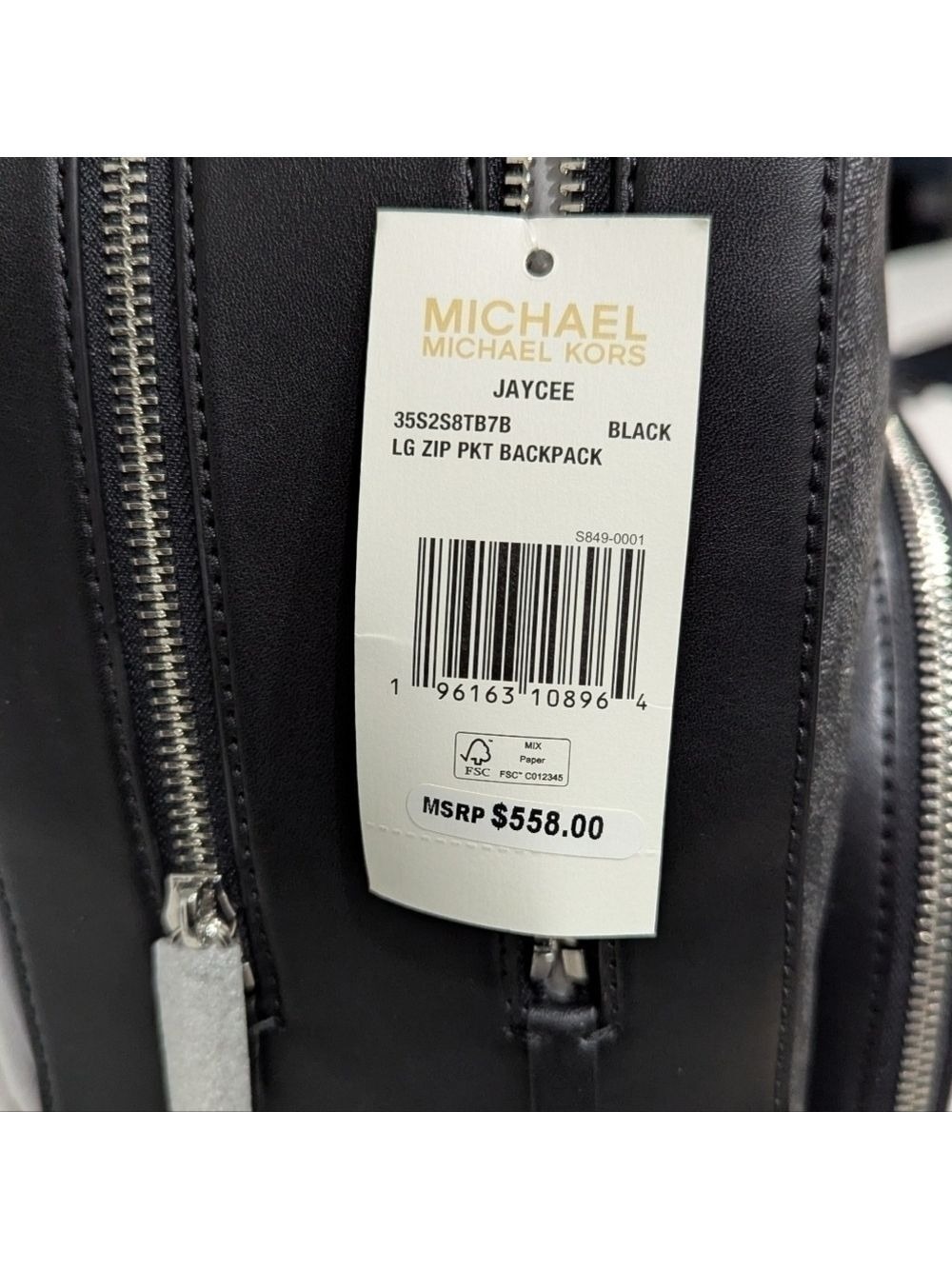 Michael kors Jaycee Large Backpack - Picture 9 of 13
